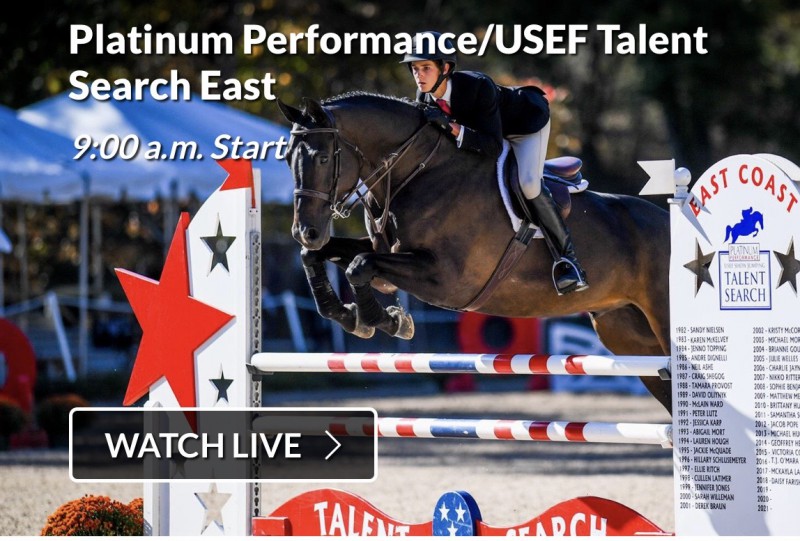 Former Equestrix Cent wins the Grappy Trophy at USET finals